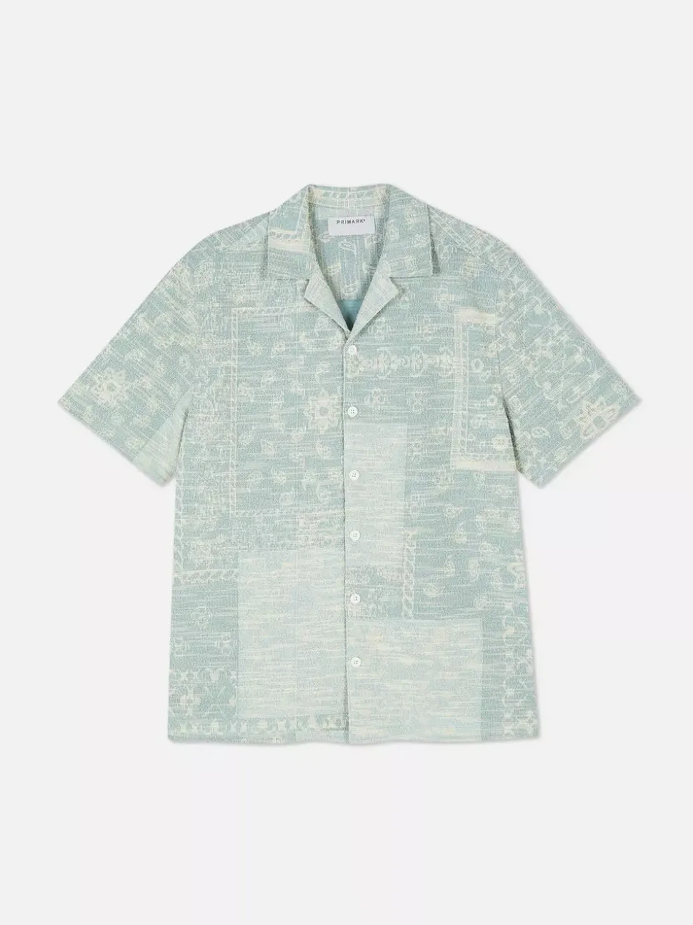 Zapinana na guziki koszula z wzorem bandany