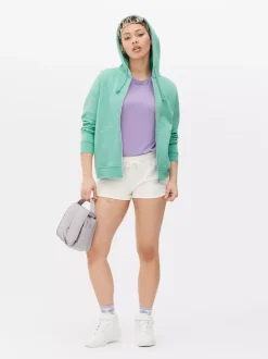 Zapinana na zamek bluza z kapturem Essential