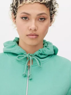 Zapinana na zamek bluza z kapturem Essential