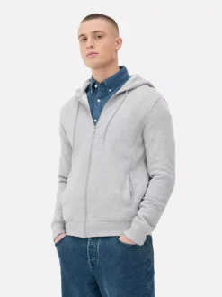 Zapinana na zamek bluza z kapturem Essential