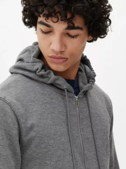 Zapinana na zamek bluza z kapturem i długim rękawem