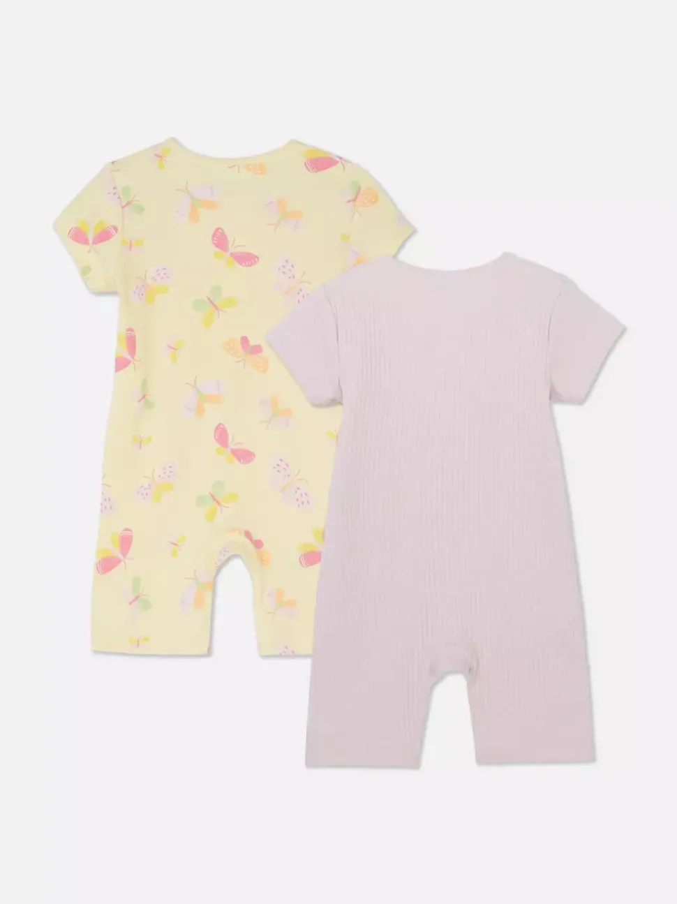 Zapinane na zamek pajacyki, 2 szt.