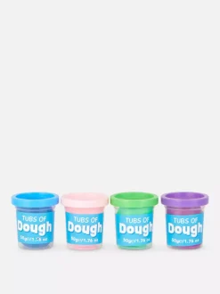 Zestaw do zabawy z ciastoliną, 4 szt.