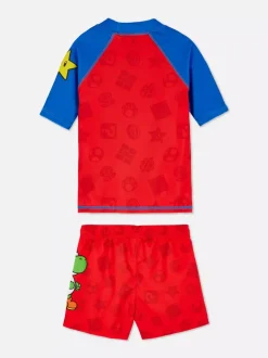 Zestaw kąpielowy z motywem Super Mario