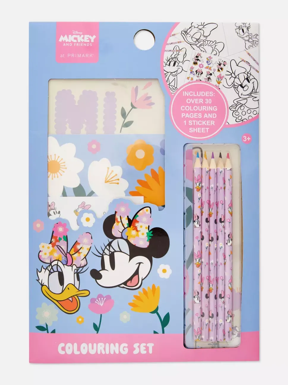 Zestaw przyborów z motywem Myszki Minnie Disneya