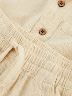 Zestaw z koszulą i szortami z krótkim rękawem