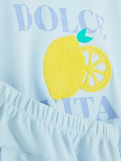 Zestaw z koszulką bez rękawów i spódnicą