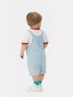 Zestaw z ogrodniczkami i motywem Myszki Miki Disneya