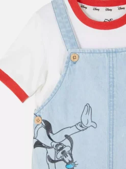 Zestaw z ogrodniczkami i motywem Myszki Miki Disneya