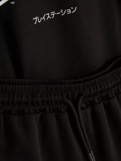 Zestaw z T-shirtem i szortami z motywem PlayStation